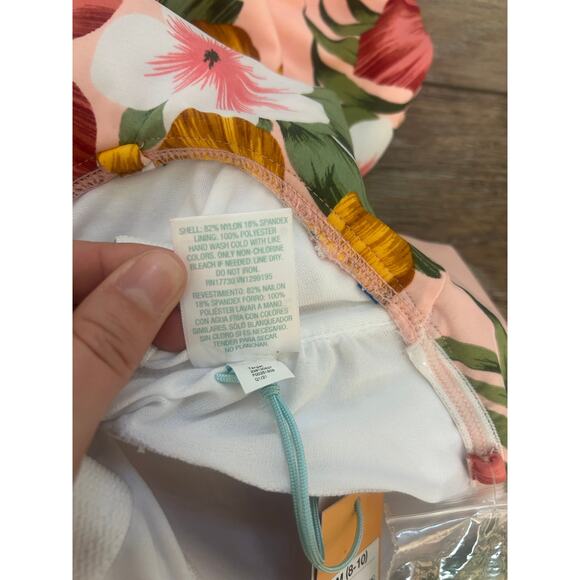 NWT Kona Sol Women Swimsuit Size M Full Coverage Removable Strap Tummy Control - Picture 9 of 11